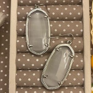Kendra Scott Silver Elle Earrings